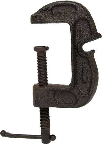 Miniatura 8 de Abrebotellas de cerveza con abrazadera en C de metal, herramienta de barra de hierro fundido de mano para decoración del hogar, cocina, garaje