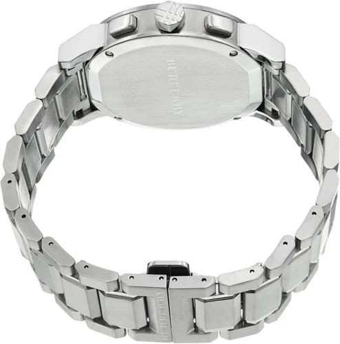 Miniatura 5 de Burberry City Acero Inoxidable Cronógrafo Plata Dial Mujer reloj de cuarzo analógico bu9700