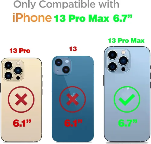 Miniatura 2 de J.west Funda para iPhone 13 Pro Max, funda transparente floral flexible de TPU a prueba de golpes, diseño elegante transparente, funda protectora
