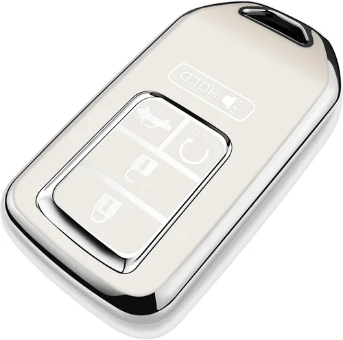Miniatura 8 de Tukellen Funda para llavero Honda, TPU suave de alta calidad, protección completa, funda para llavero Accord Civic CRV Pilot Ridgeline Odyssey Azul