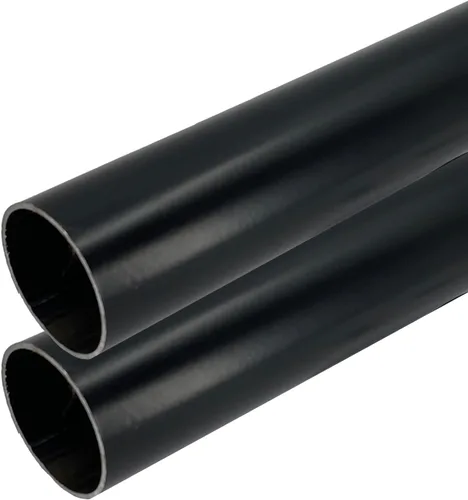 Miniatura 9 de Barra redonda resistente para armario de 48 pulgadas de diámetro, 1.22 pulgadas de diámetro, poste de ropa negro, 1 paquete