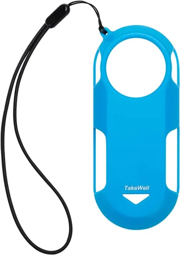 Miniatura 6 de Funda protectora azul para Garmin Varia RTL515 (cubierta + cordón), pesa solo 0.27 onzas, diseño ultrafino que permite señales GPS suaves, Funda