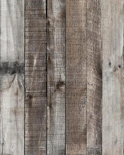 Miniatura 11 de Livebor Papel Tapiz Gris Shiplap Despegar y Pegar Papel de Contacto de Madera 17.7" x 196.8" Papel Tapiz de Madera Desgastada Despegar y Pegar Pared