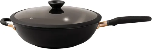 Miniatura 8 de Meyer Accent Series Sartén del chef antiadherente con anodizado duradero y mango auxiliar de 4.5 cuartos de galón