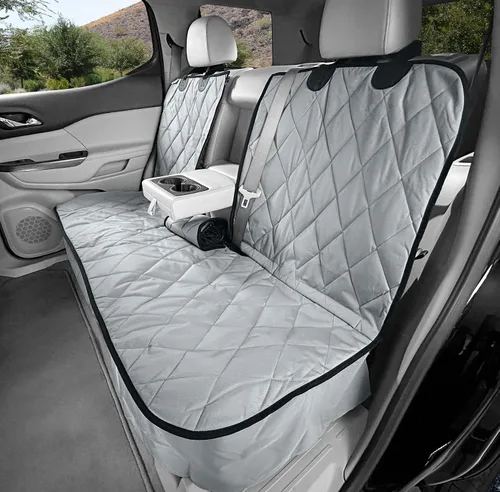 Miniatura 13 de 4Knines Funda de Asiento para Perro para Asiento Trasero, Protector de Asiento Trasero Resistente e Impermeable para Camiones Grandes, SUVs