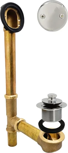 Miniatura 18 de Westbrass Pull & Drain D3262-12 - Desechos de baño de 14 pulgadas, tubo de calibre 17, bronce aceitado Oil Rubbed Bronze