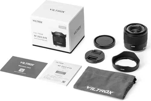 Miniatura 9 de VILTROX Lente de montura E F2.8 de 0.787 in para cámara Sony, enfoque automático lente STM gran angular marco completo con gran apertura f/2.8