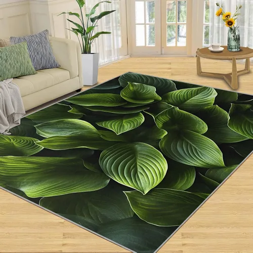 Miniatura 23 de Autumn Forest Rugs for Bedroom, Lake Forest Area Rug, Landscape Photo Rugs for Living Room, Indoor Non-Slip Rug, Machine Washable Carpet for Front