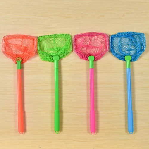 Miniatura 4 de Coopay 4/8 piezas de red de pesca para atrapar insectos, redes de mariposas de pescado, redes de playa para jugar al aire libre