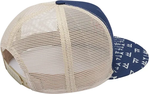 Miniatura 4 de BASSDASH Gorra de camionero de ala plana ajustable con cierre de malla para hombres y mujeres