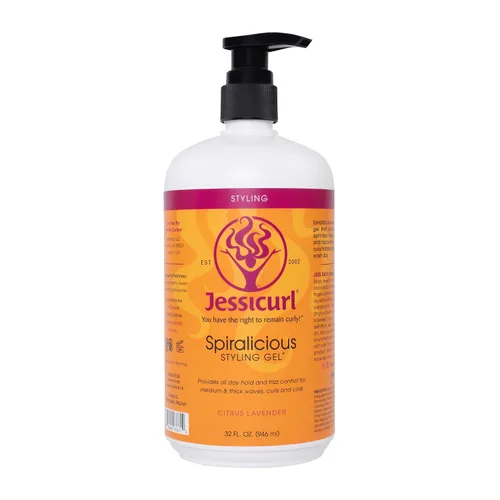 Miniatura 12 de Jessicurl, Spiralicious Gel, Lavanda Cítrica, 8 onzas líquidas, gel definidor de rizos para cabello rizado y control del encrespamiento, para todo