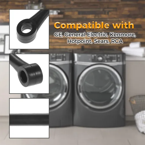 Miniatura 4 de WH1X2727 Correa de amortiguación para arandela, repuesto para GE, Hotpoint, reemplaza WH1X10046 AP2044899 PS271100 WH01X10028 56121T4WW 52120TAWB