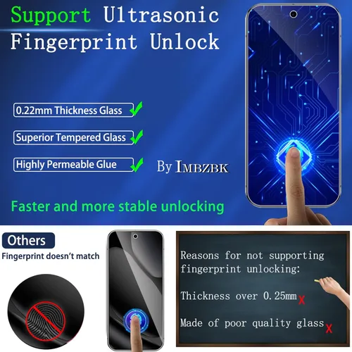 Miniatura 5 de IMBZBK [Eliminación automática de polvo] Paquete de 3 protectores de pantalla para Google Pixel 10 Pro XL [compatible con fundas de teléfono], 3