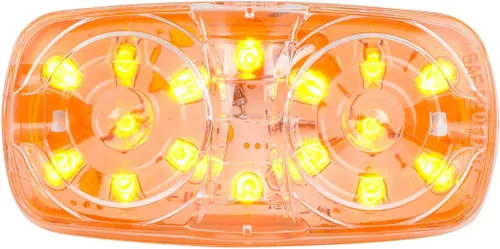 GG Grand General 85242 Tiger Eye - Luz de marcador de 16 LED ámbar/transparente