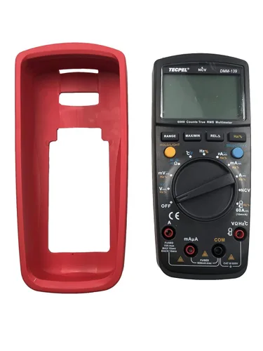 Miniatura 2 de TECPEL DMM-139 Multímetro digital de bolsillo Multímetro de mano True RMS VFC Medición