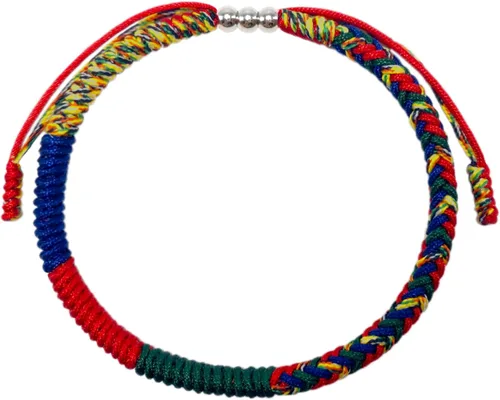 Miniatura 10 de LAMIBEE Pulsera Roja de la Suerte, Pulsera Roja para Protección, Hilo de Cuerda Trenzada a Mano Roja, Pulsera de Surfista, Pulsera de Muñeca