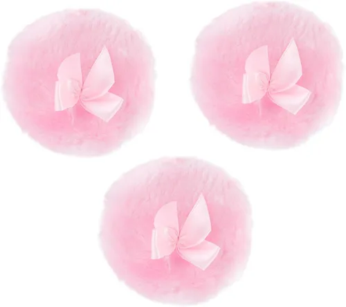 3 piezas de polvo para polvo facial soplo de polvo suelto soplo de polvo grande soplo de polvo de maquillaje corporal polvo de base de soplo