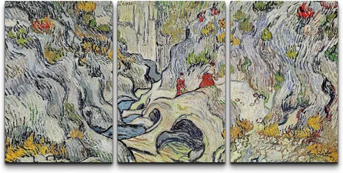 Miniatura 111 de Lienzo decorativo para pared - cuadro con estampado Giclée para decoración del hogar Noche estrellada sobre el Ródano