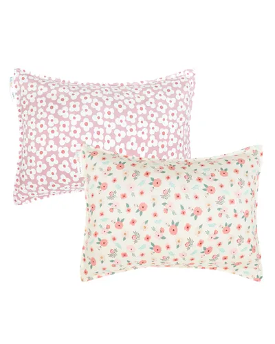 Miniatura 10 de ALVABABY Paquete de 2 fundas de almohada de algodón orgánico para niños pequeños, fundas de almohada para niños de 13 x 18 pulgadas o 12 x 16