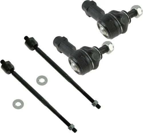 Miniatura 174 de TRQ Juego de barras de acoplamiento delanteras interiores y exteriores de 4 piezas compatible con Jeep Cherokee 1991-2001 y Comanche 91-92