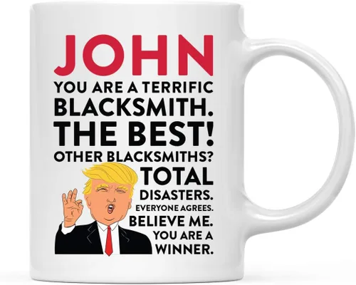 Miniatura 10 de Andaz Press Custom Trump Manual - Taza de café (11.0 fl oz), Actor, 1