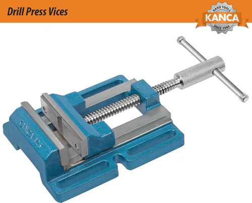Miniatura 3 de Kanca Herramientas manuales de 4 pulgadas de bajo perfil tornillo DRL-100 preferido por artesanos y maquinistas para taladrar, roscar escariado