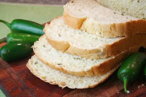 Miniatura 3 de The Prepared Pantry Mezcla de pan de queso jalapeño de Diego; paquete individual; para máquina de pan u horno