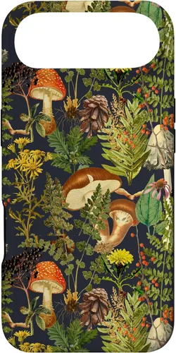 Miniatura 26 de Mushroom Woodland Scene elderberries Fungi Nature Shrooms Case for iPhone 17