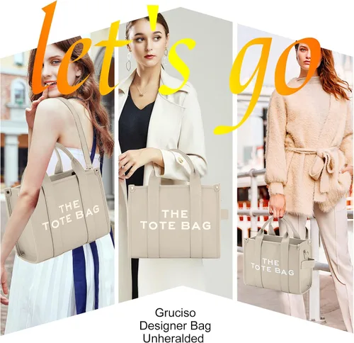 Miniatura 7 de charlore The Leather Tote Bag For Women, Womens Tote Bags with zipper,Can shouldercrossbody,Handbag