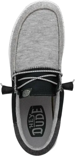 Miniatura 2 de Hey Dude Wally Tri Mocasines elastizados para hombre, cómodos y ligeros, sin cordones