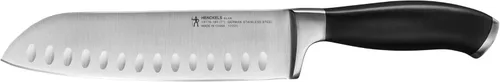 Miniatura 4 de Henckels Elan - Cuchillo Santoku con borde hueco de 5 pulgadas