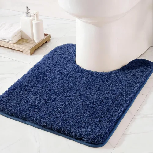 Miniatura 42 de Exclusivo Mezcla Tapetes de baño de 17 x 24 pulgadas, extra suaves, antideslizantes, absorbentes, de microfibra, lavables a máquina, de secado