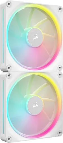 Miniatura 14 de CORSAIR iCUE Link LX120 RGB 120mm PWM Ventilador individual – Bucles de luz duales – Requiere iCUE Link System Hub (se vende por separado) – Negro
