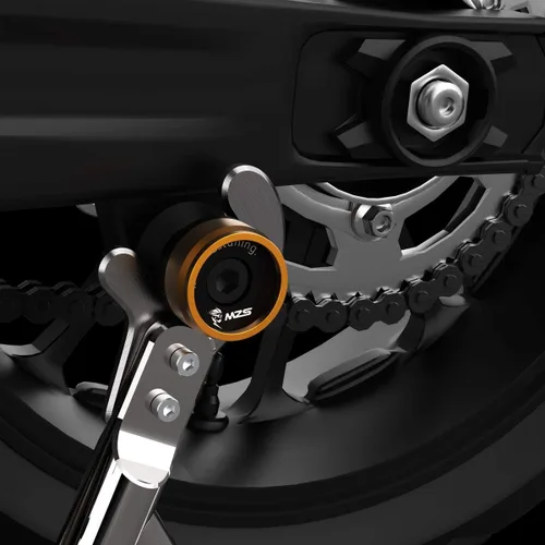 Miniatura 2 de MZS Carretes basculantes de 0.315 in Soporte universal M8 negro compatible con CBR 600 F2 F3 F4 F4i CBR600RR CBR1000RR GSXR600 GSXR750 GSXR1000