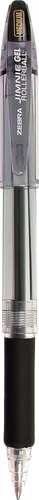Miniatura 2 de Zebra Pen GR-8 42610 - Bolígrafo de gel retráctil, negro, paquete de 12