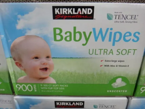 Miniatura 5 de Kirkland Signature Toallitas para bebé, ultra suaves, sin perfume, 100 toallitas