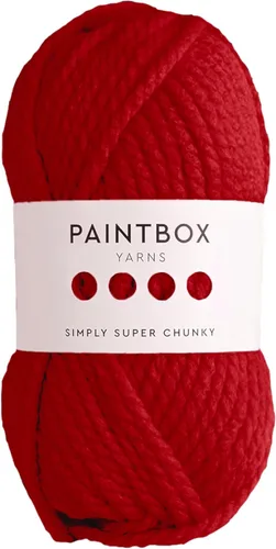 Miniatura 21 de Paintbox Yarns Simply Super Chunky Yarn - Hilo grueso de 3.53 onzas, 66 yardas, lana blanca para ganchillo o tejer, suave, acogedor para mantas