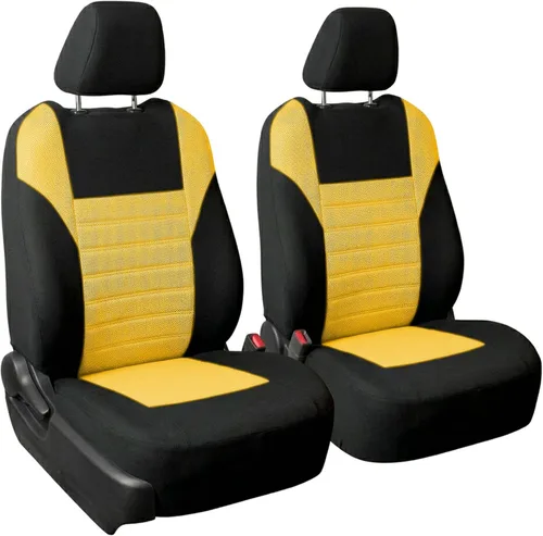 Miniatura 18 de FH Group Juego de fundas de asiento delantero de automóvil de malla de aire 3D premium, fundas de asiento compatibles con bolsa de aire, de ajuste