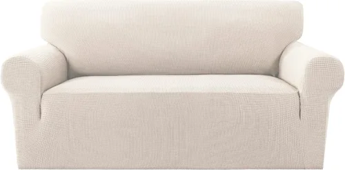 Miniatura 8 de MeilleMaison Funda elástica para silla reclinable, funda para sofá de 1 pieza con parte inferior elástica, lavable, protector de muebles Negro