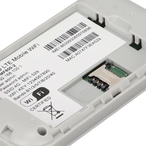 Miniatura 6 de Dispositivo de punto de acceso móvil 4G LTE, routers de viaje portátiles, enrutador de tarjeta SIM, enrutador de punto de acceso desbloqueado