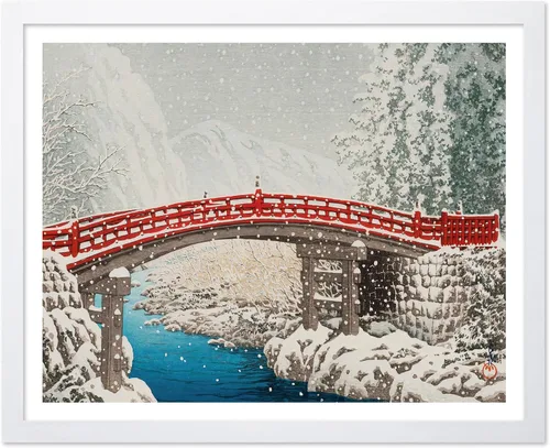 Miniatura 53 de Poster Master Póster Vintage de Vacaciones - Impresión Retro de Navidad - Regalo para Artista, Amigo - Papá Noel en Trineo de Renos, Invierno, Nieve