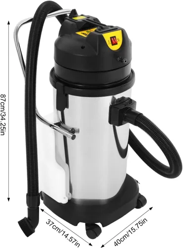 Miniatura 3 de Extractor de alfombras 40L/11Gal, 1049W 3 en 1 máquina de limpieza de alfombras Máquina de limpieza de pisos Colector de polvo 110V