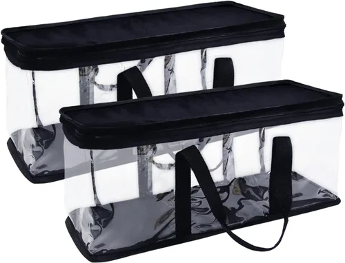 Miniatura 5 de SILD Prácticas bolsas de almacenamiento portátiles para DVD/CD, paquete de 2 unidades con capacidad para 80 películas o videojuegos en total