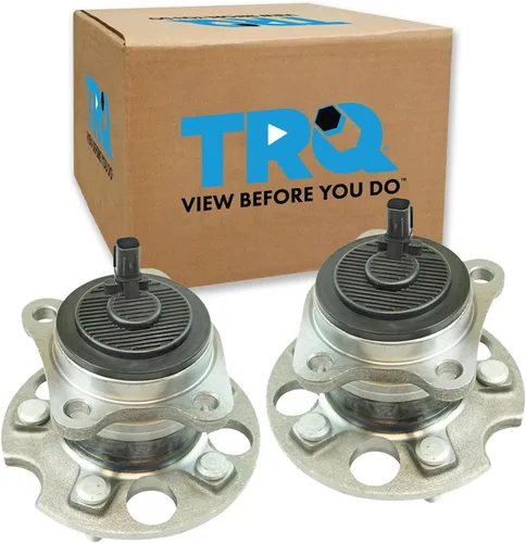 Miniatura 172 de TRQ Juego de buje y rodamiento trasero de 2 piezas compatible con Audi TT 2000-2006 TT Quattro, Volkswagen Beetle 1998-2010, Golf 1998-2005, Jetta
