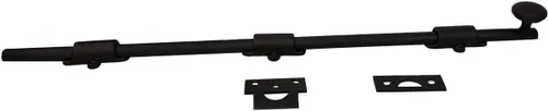 Miniatura 6 de QCAA Perno de puerta holandés de latón macizo, 36 ", latón pulido lacado, 1 paquete, hecho en Taiwán 35.8 in - Latón pulido lacado