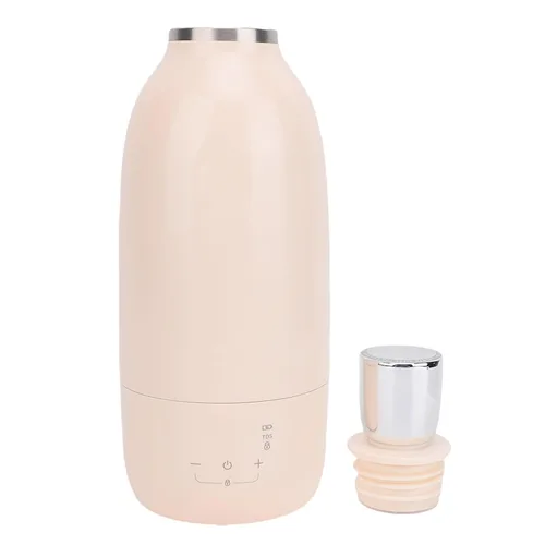 Miniatura 5 de SUNGOOYUE Calentador de botellas con pilas, calentador de agua portátil de ebullición rápida, 18000 mAh, hervidor pequeño aislado para uso diario