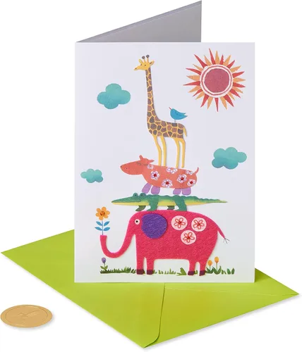 Miniatura 4 de Papyrus Tarjeta de baby shower para niña (So Happy You're Here)