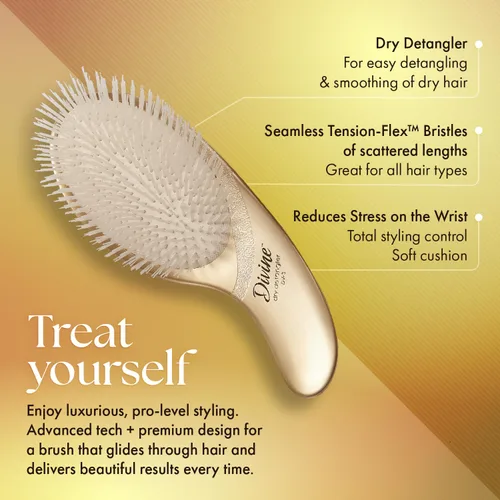 Miniatura 2 de Olivia Garden Divine Revolutionary - Cepillo para el cabello con diseño ergonómico