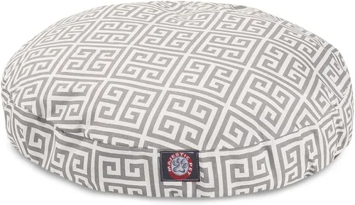Miniatura 31 de Majestic Pet Products - Cama redonda pequeña para perros con rayas verticales negras para interiores y exteriores, con funda extraíble y lavable