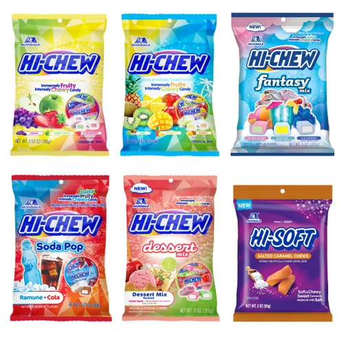Miniatura 22 de HI-CHEW Mezcla Superfruit, 3.17 oz, 6 piezas, sin gluten, elaborada con sabores de frutas naturales y artificiales